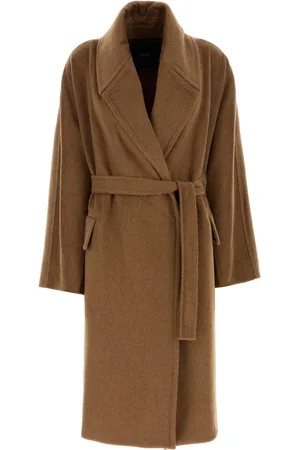 ATELIER Cappotto Attuale in misto cashmere biscotto DONNA