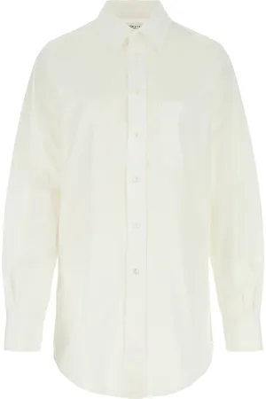 Maison Margiela Camicia in popeline bianco DONNA