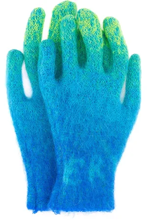 ERL Guanti in misto mohair multicolor UNISEX