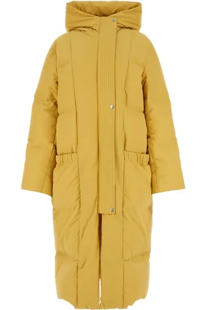 Jil Sander Piumino in poliestere senape DONNA