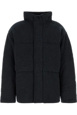 LE KASHA Giubbino imbottito Dillon in cashmere blu notte UOMO