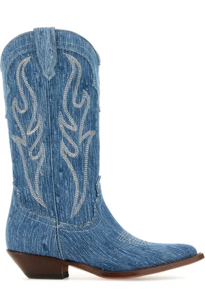 SONORA Stivali Santa Fe in denim DONNA