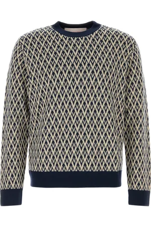 VALENTINO GARAVANI Maglione in lana ricamata UOMO
