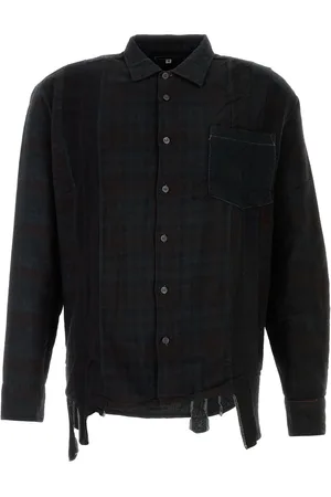 Pins & Needles Camicia oversize in flanella ricamata UNISEX