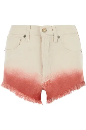 Alanui Shorts in denim bicolor DONNA