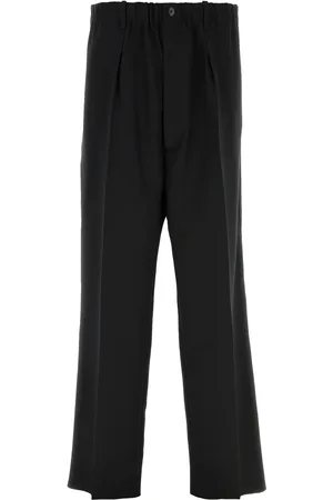 Random Identities Pantalone in poliestere nero UOMO
