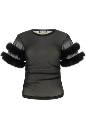 Gucci Top in jersey nero DONNA