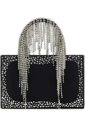 KARA Borsa a mano in nappa nera DONNA