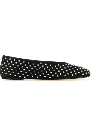 MAGDA BUTRYM Ballerine in raso nero DONNA