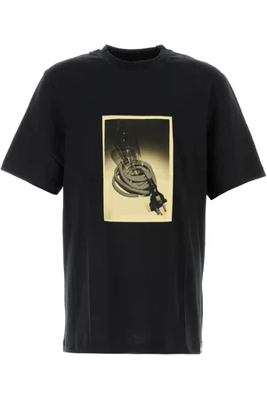 OAMC T-shirt in cotone nero UOMO