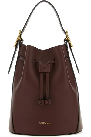 J&M Davidson Borsa a secchiello Poppy in pelle marrone DONNA
