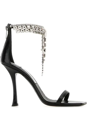 Jimmy Choo Sandali Verity in pelle nera DONNA