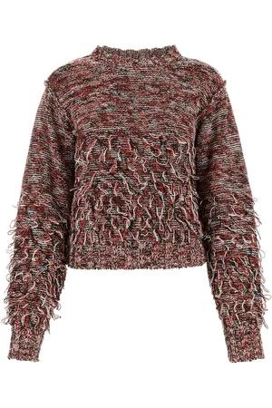 Durazzi Milano Maglione in misto cotone ricamato DONNA