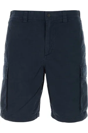 Woolrich Bermuda in cotone blu UOMO