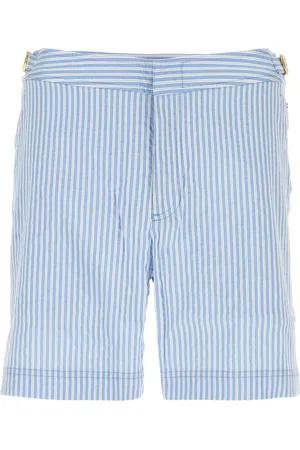 Orlebar Brown Bermuda mare Bulldog Classic Stripe in poliestere stretch stampato UOMO