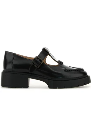 Coach Scarpe con fibbia Liv Mary Jane in pelle nera DONNA