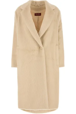 Max Mara Eco pelliccia Xavier avorio DONNA