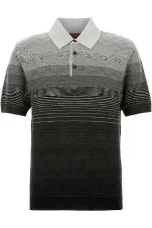 Missoni Polo in cotone ricamato UOMO