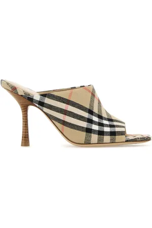 Burberry Sabot in tessuto ricamato DONNA