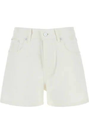 Lois Shorts Sandra in denim bianco DONNA