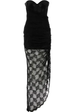GIUSEPPE DI MORABITO Abito in misto nylon nero DONNA