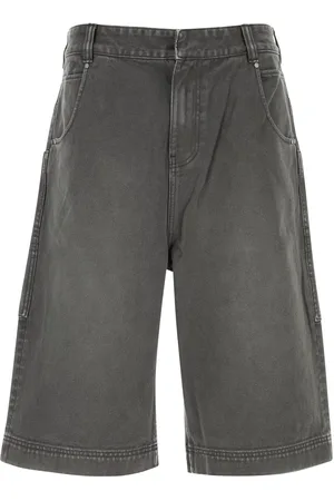 Entire Studios Bermuda in denim grigio scuro UNISEX