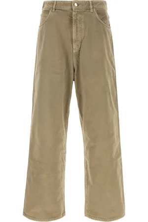 1989 STUDIO Jeans Chicago in denim verde militare UOMO