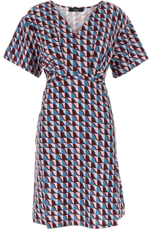 Max Mara Mini abito Lucas in lyocell stretch stampato DONNA