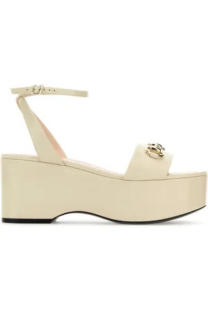 Gucci Sandali in pelle avorio DONNA