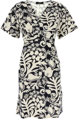 Max Mara Mini abito Lucas in lyocell stretch stampato DONNA