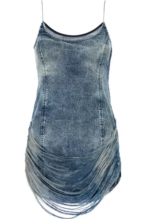 Diesel Mini abito De-Dra in denim DONNA
