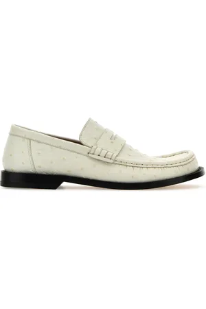 Loewe Mocassini Campo in pelle avorio DONNA