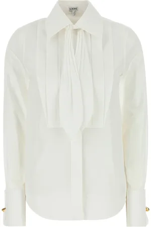 Loewe Camicia in popeline bianco DONNA