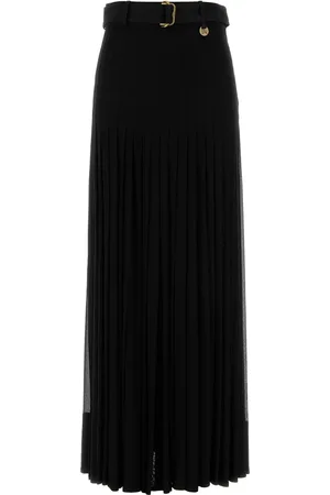 Burberry Gonna in crepe nero DONNA