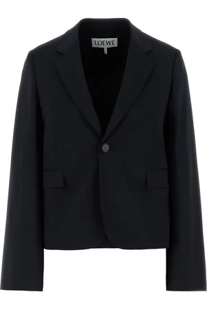 Loewe Giacca in lana blu notte DONNA