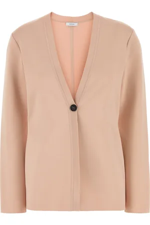 Salvatore Ferragamo Cardigan in misto viscosa stretch rosa DONNA