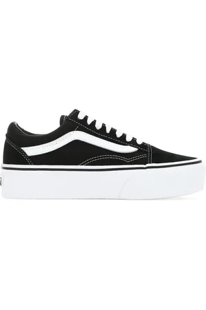 Vans Sneakers Old Skool Platform in tela nera UNISEX