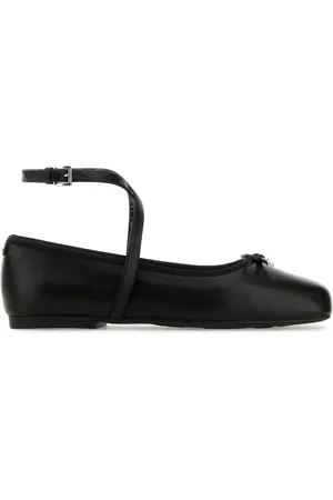 Michael Kors Ballerine Collette in pelle nera DONNA