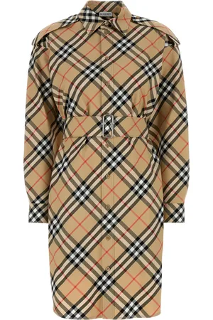 Burberry Abito in cotone ricamato DONNA