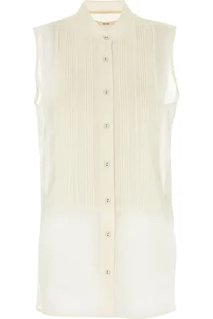 CO Camicia in misto tone avorio DONNA
