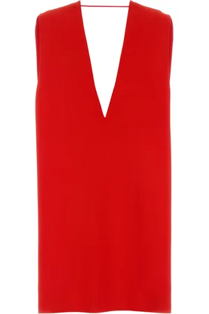 Sportmax Mini abito Agrume1234 in viscosa stretch rossa DONNA