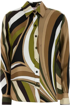 Emilio Pucci Camicia in seta stampata DONNA