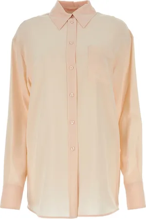 Sportmax Camicia Rovigo in crepe rosa pastello DONNA