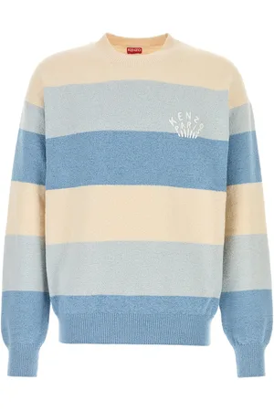 Kenzo Maglione in misto cotone stretch stampato UOMO