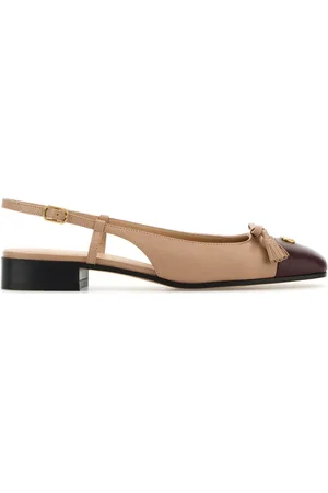 VALENTINO GARAVANI Ballerine Valet Du Roi in pelle bicolor DONNA
