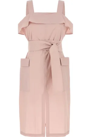 Max Mara Abito Arte1234 in cotone rosa DONNA