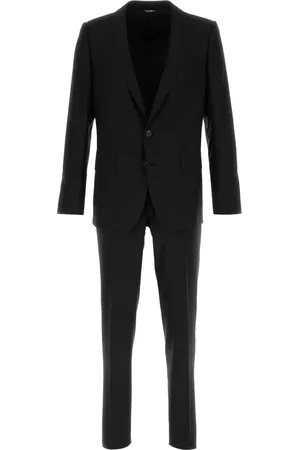 Dolce & Gabbana Completo in misto lana nera UOMO