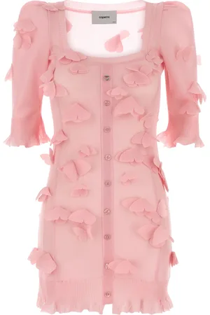 COPERNI Mini abito in maglia rosa DONNA