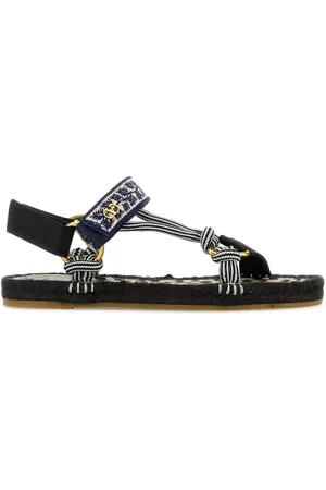 VALENTINO GARAVANI Sandali Lake Powell in tessuto ricamato DONNA