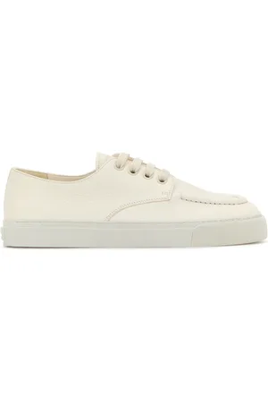 Prada Sneakers in pelle avorio UOMO